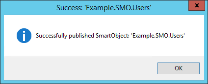 5 Publishing K2 blackpearl SmartObjects - Create SmartObject using SmartObject Tester Part 4