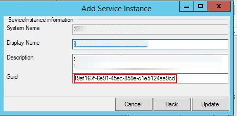 4 - Updating a K2 Service Instance - Service Details after Deletion