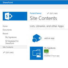 1 - Add new SharePoint Library